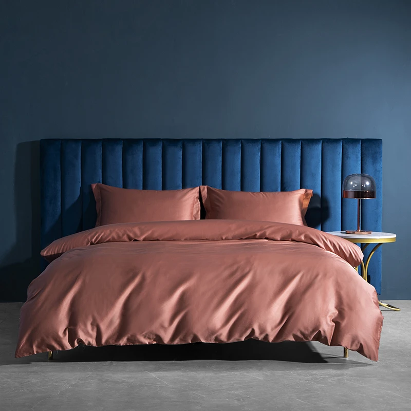 【沐梵家居】高端长绒棉单品被套 家用纯色单品