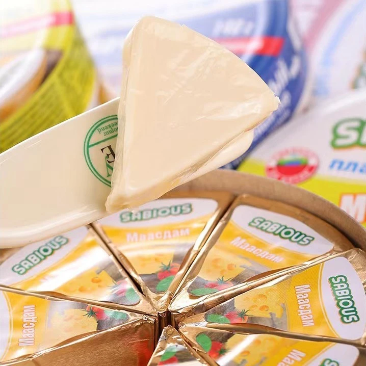 纯正俄罗斯奶酪进口即食三角芝士奶制品奶油干酪