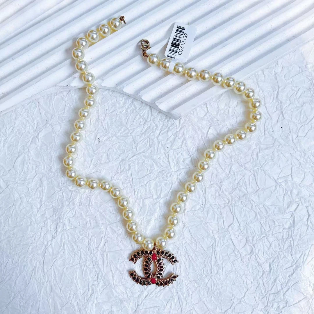 95新 Chanel/香奈儿 柚礼中古/珍珠项链cg312139