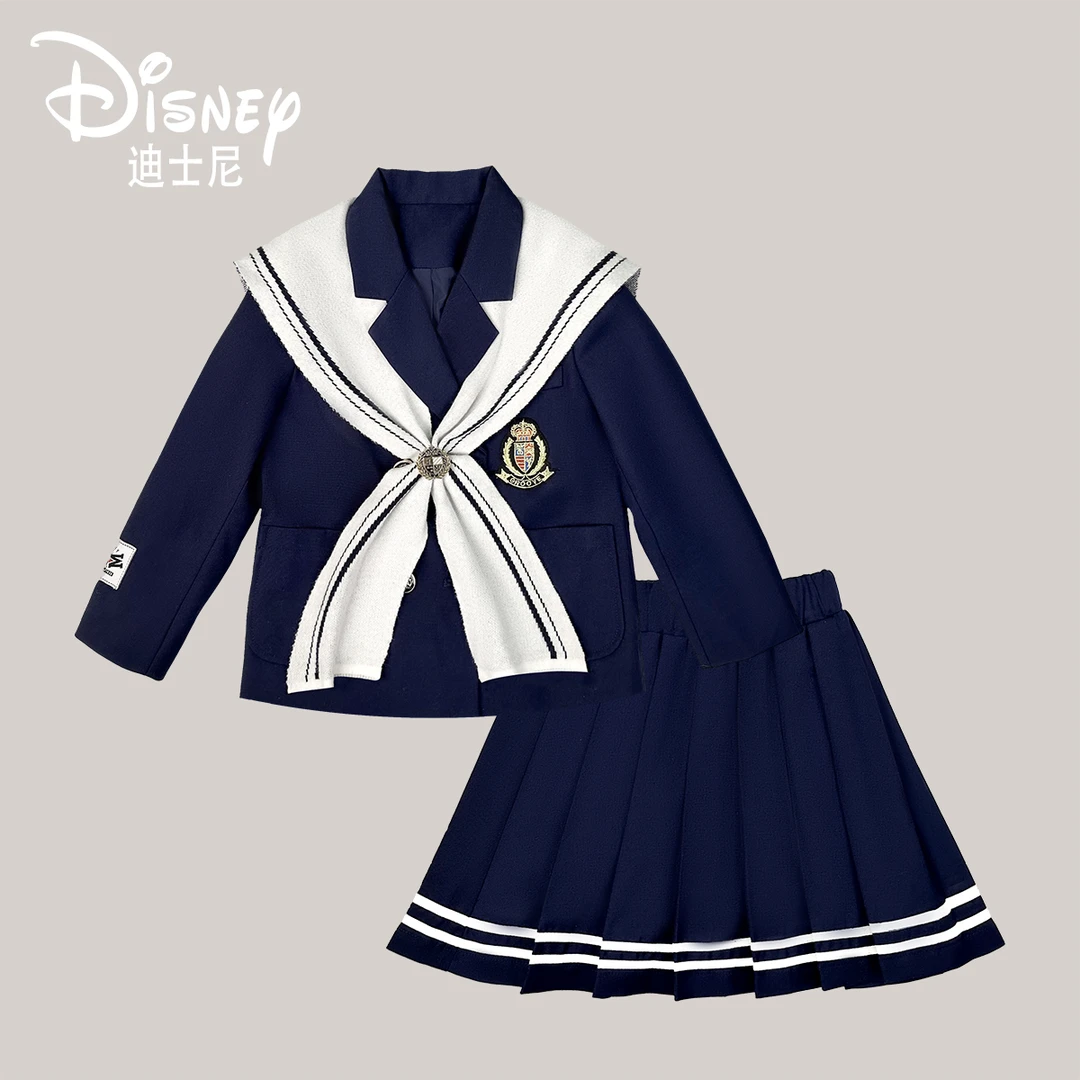 Disney/迪士尼春秋百搭学院风洋气套装XHE3SJ778/ZQ153