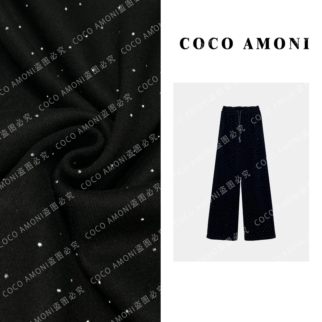 秋冬季爆款百搭气质时尚休闲高弹力星空女装休闲裤YE008