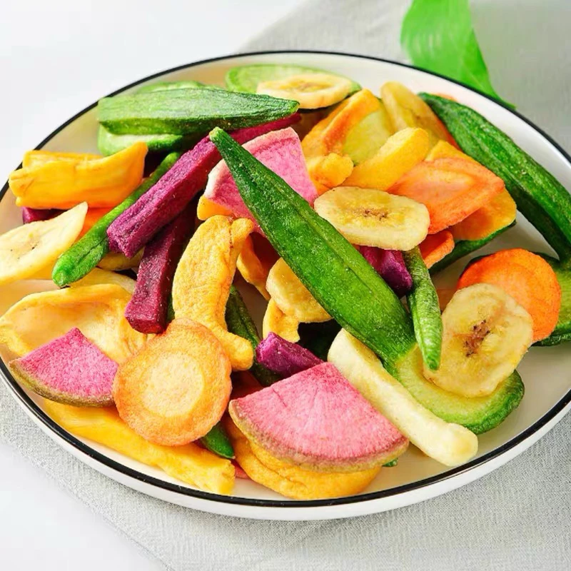 综合果蔬脆多彩果蔬香蕉干香蕉脆片水果蔬菜干