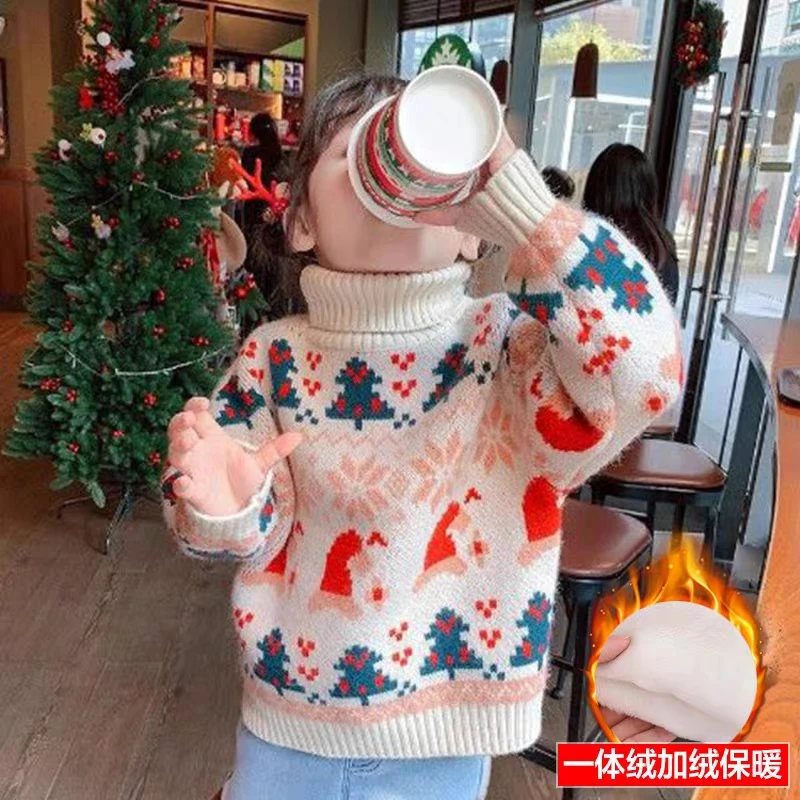 新品巴拉巴拉针织毛衣女童毛衣打底2025春秋季衫爆款新款套头儿童