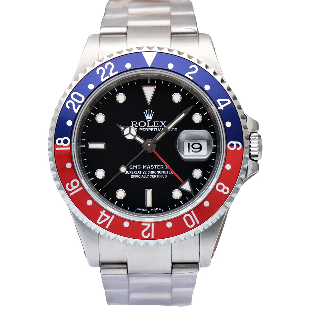 99新 Rolex/劳力士 格林尼治16710可乐圈40mm自动机械男表