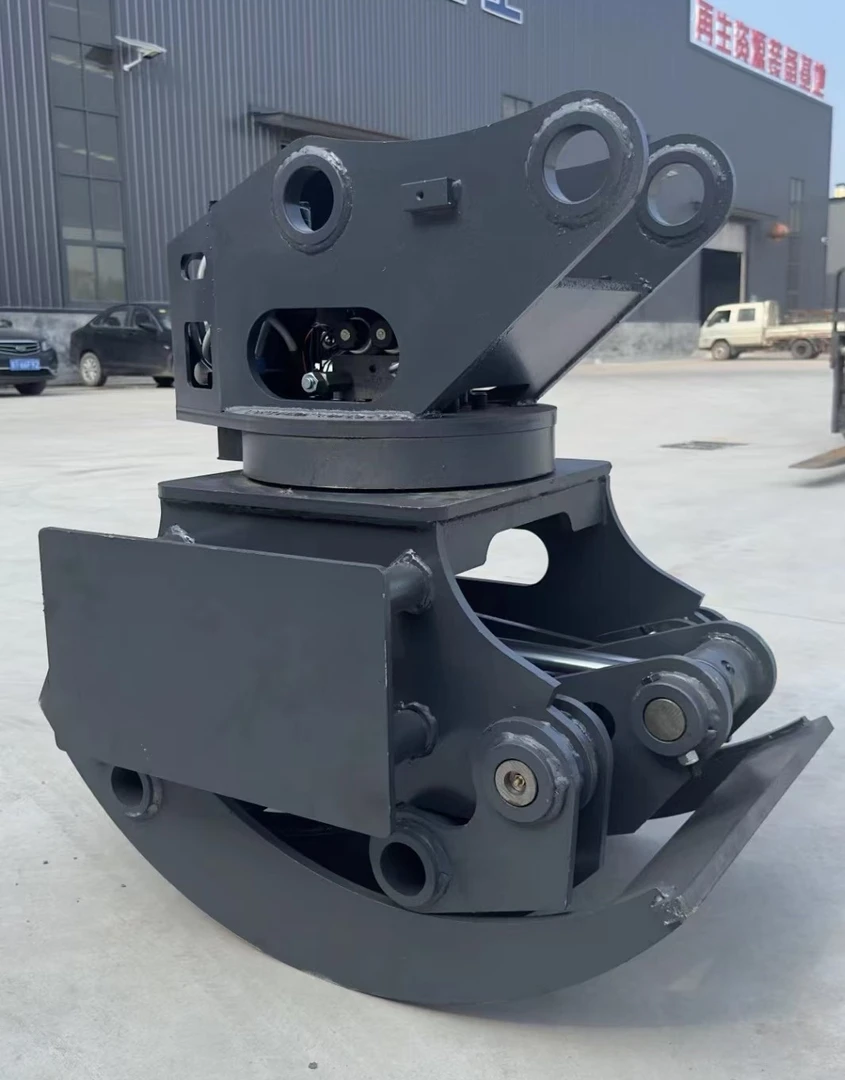 75挖机抓木器360度旋转抓木机钩机夹木器夹木机抓子抓木头60挖机