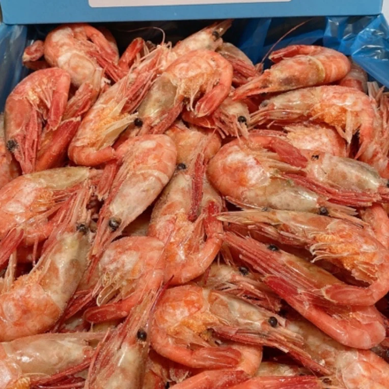 【黄腹籽】80-100北极虾腹籽甜虾即食海虾冰虾