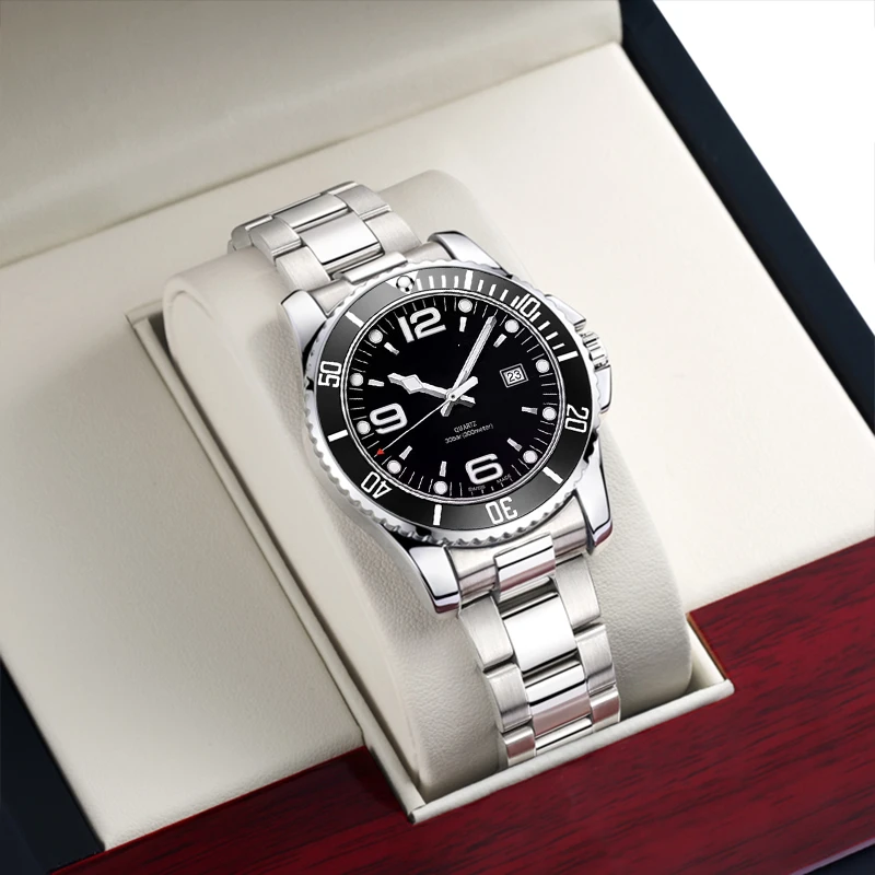 【粉丝专属】全自动摆锤男士腕表商务男表多功能手表-KKS2