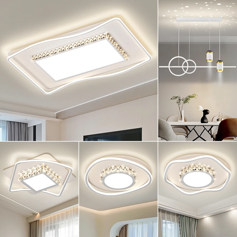 【喵灯】客厅主灯现代简约大气2024年新款吸顶灯超亮灯具组合全屋