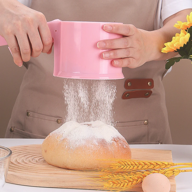 超细面粉筛40目不锈钢网筛面粉筛子手持面粉过滤筛子家用烘焙工具