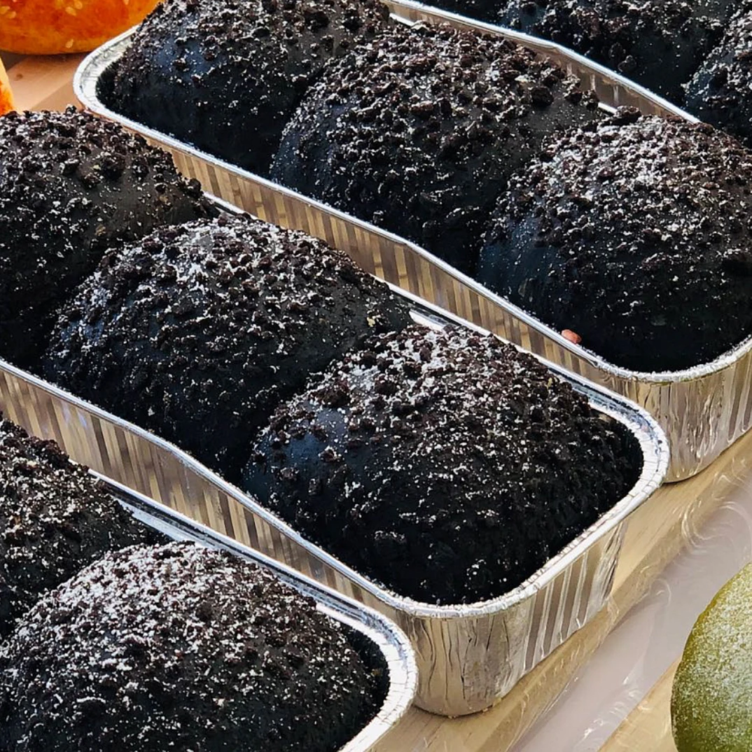 雪山巧克力面包