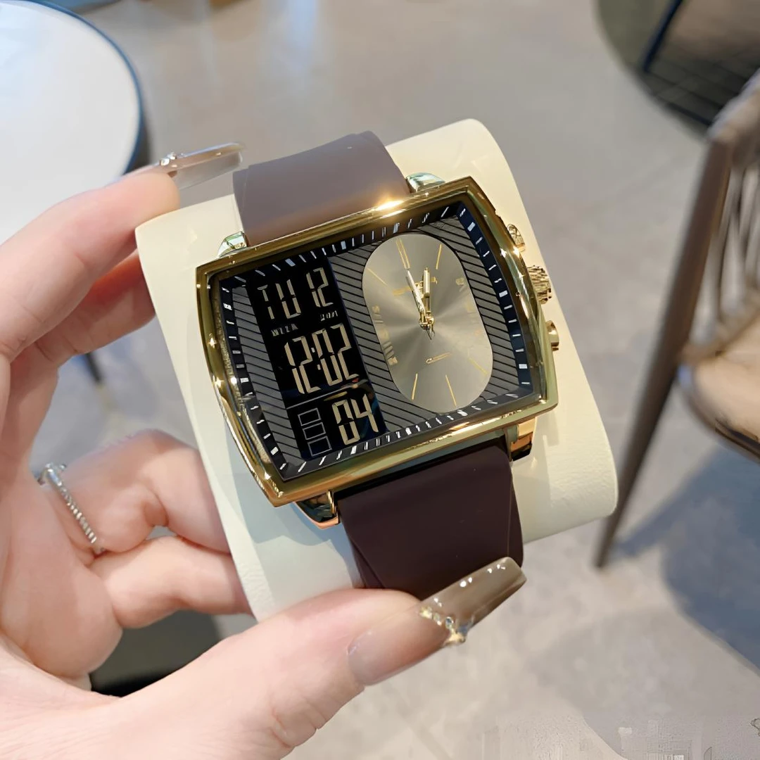 【SANDA】爆款个性潮酷多功能夜光情侣款腕表 高端腕表 男女同款