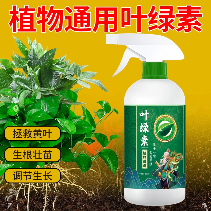 植物通用叶绿素花卉绿植蔬菜促生长壮苗易吸收叶片肥厚抗菌四季