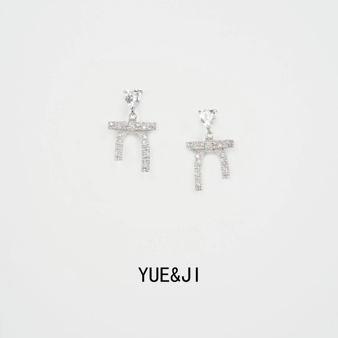 铜合金耳饰 【悦己】气质轻奢时尚百搭复古简约气质轻奢复古耳饰