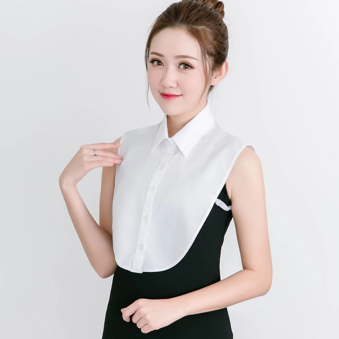 假领子衬衣领子女白色衬衫领韩版职业毛衣内搭多功能百搭假衣领