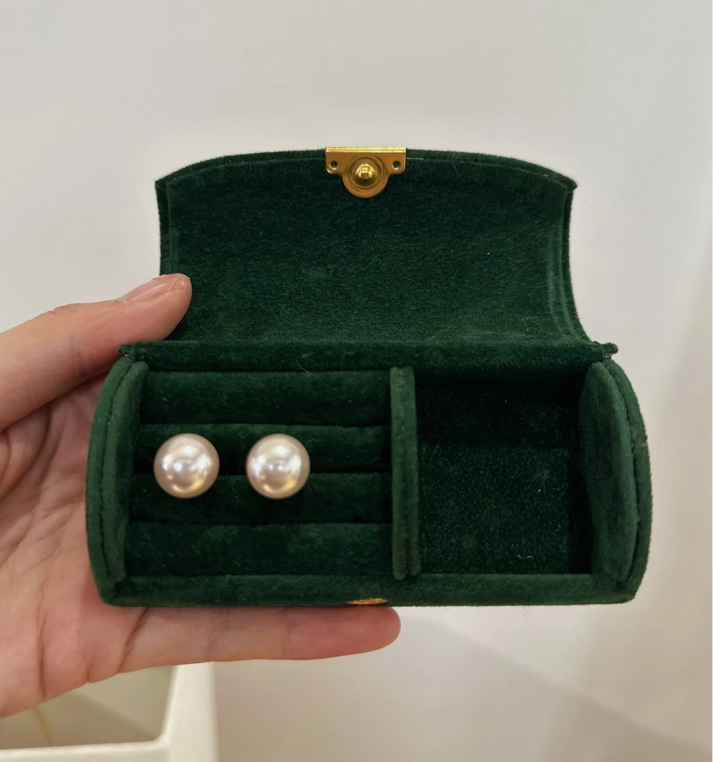 铜合金耳饰 《施家耳钉》气质时尚百搭简约经典素款轻奢