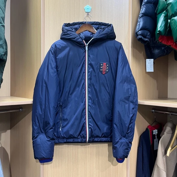 99新Gucci古驰徽章羽绒服 尺码:48