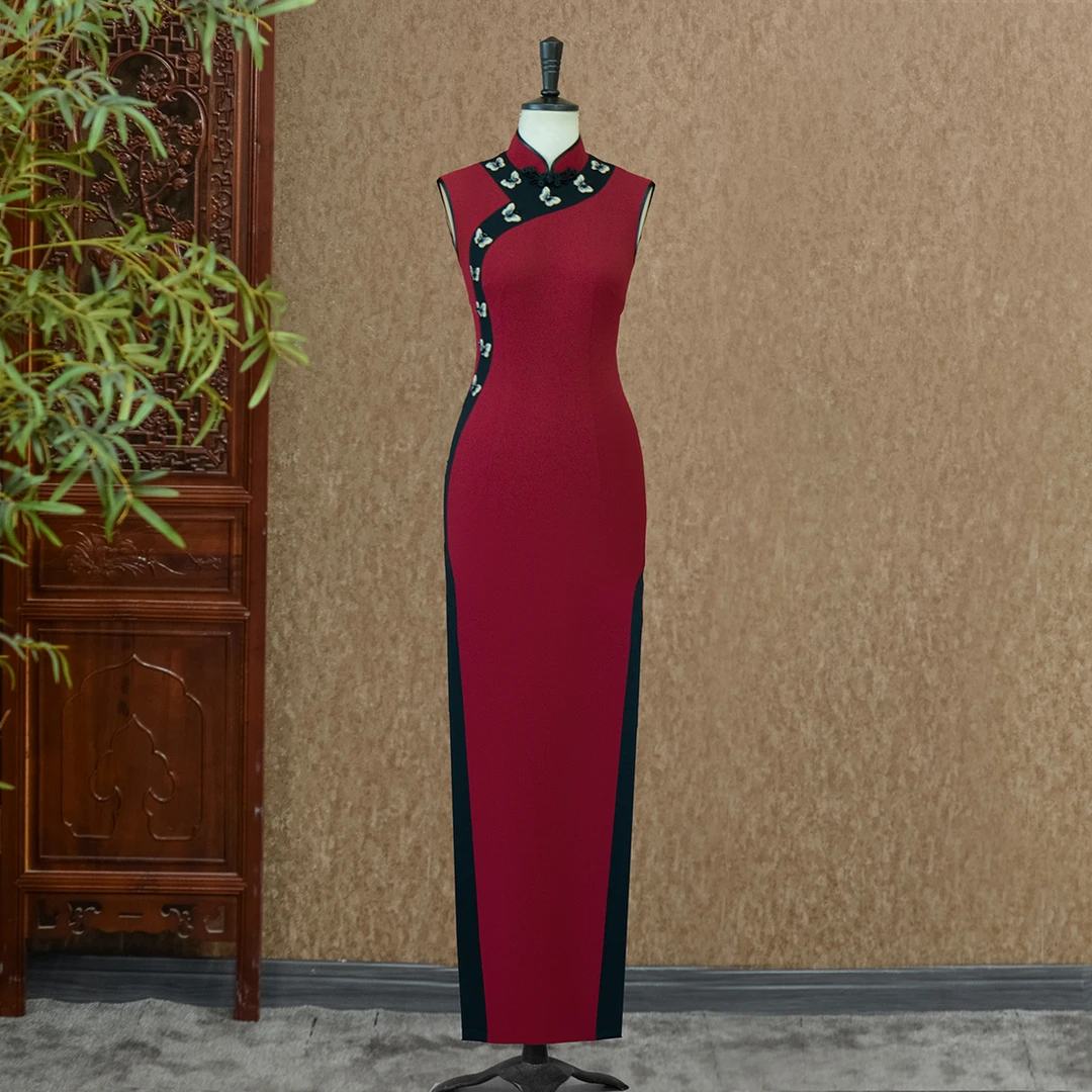 雨蝶诗篇-（隆佳秀走秀旗袍111429）