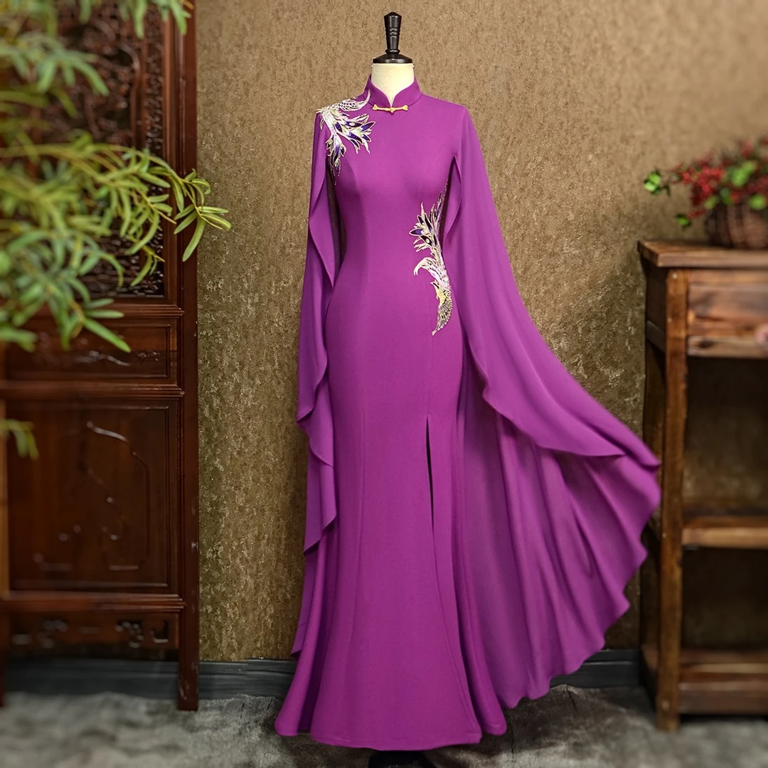 鸾飘凤泊-（隆佳秀走秀旗袍111907）