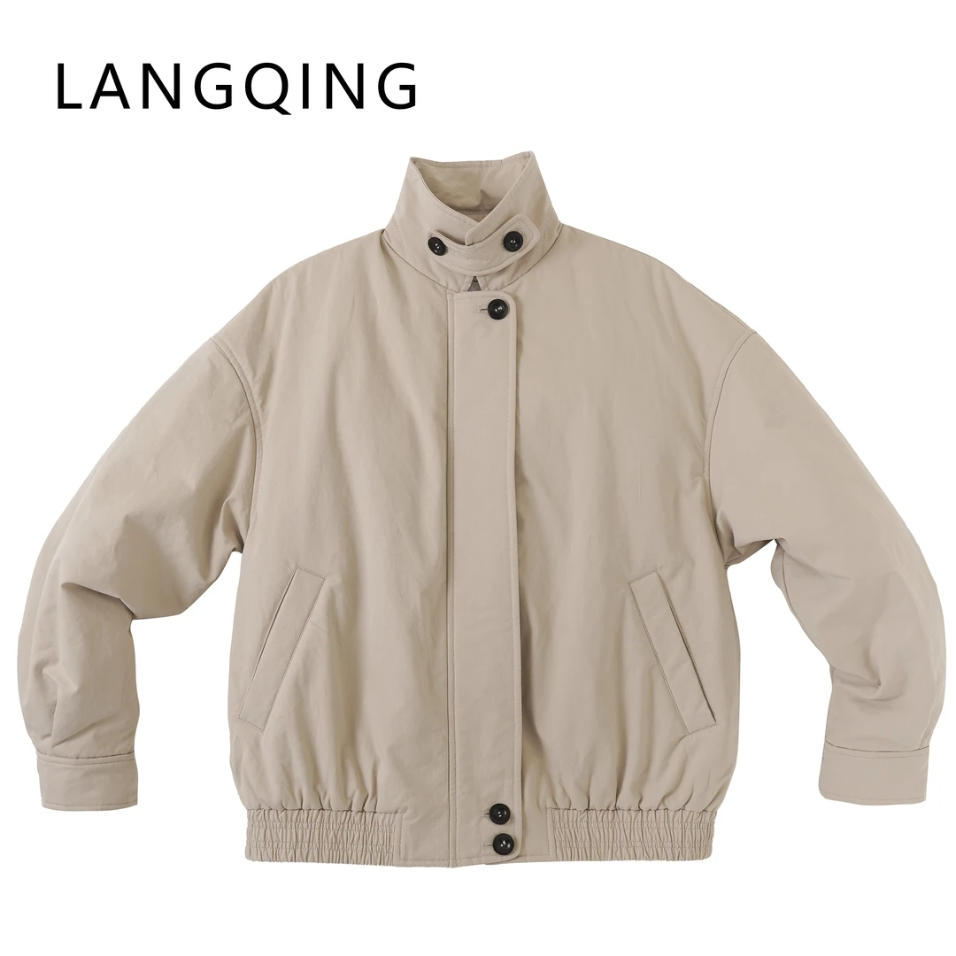 浪清/女装推荐 可多厚款舒适棉衣42916#