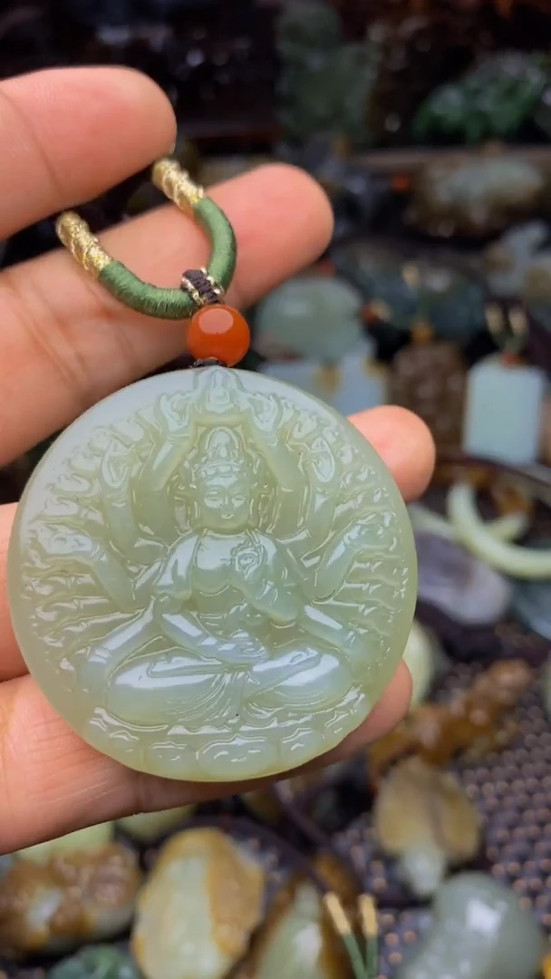 【闪购商品】和田玉挂件未镶嵌1