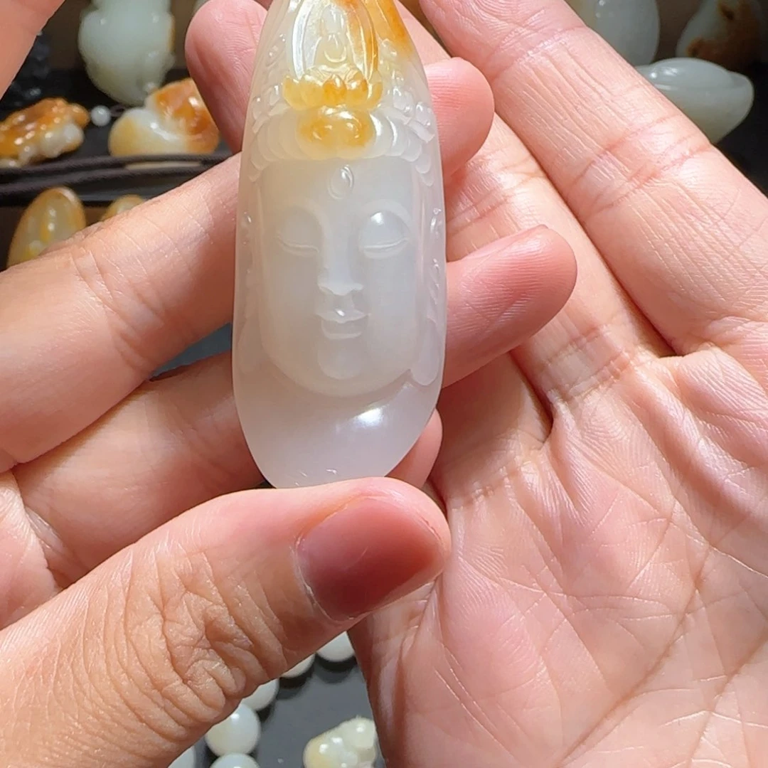 和田玉颈饰未镶嵌M**Y