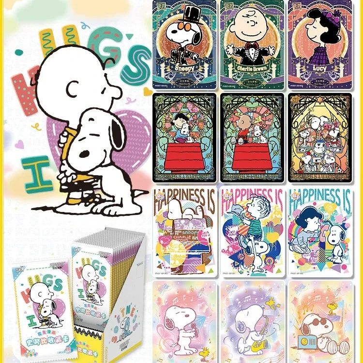 卡游史努比卡片 花生漫画花生包第1弹一整盒小卡正版周边收藏卡牌