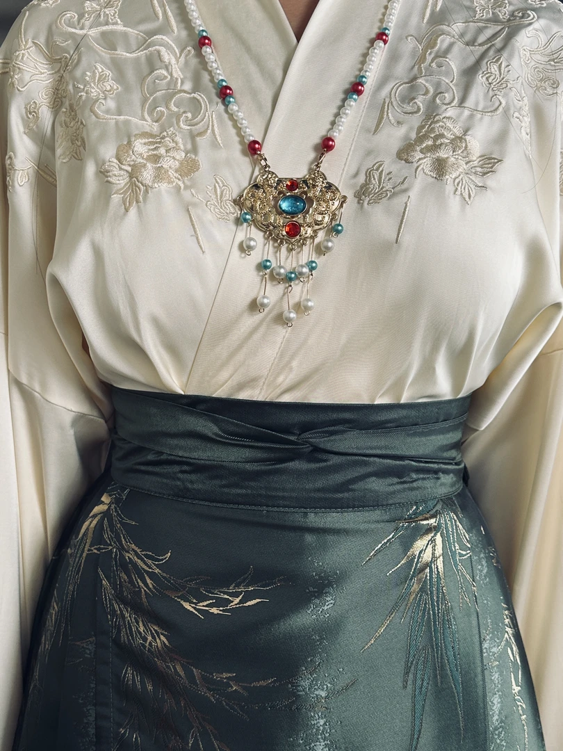 汉服搭配璎珞小项链，非上衣，款式随机