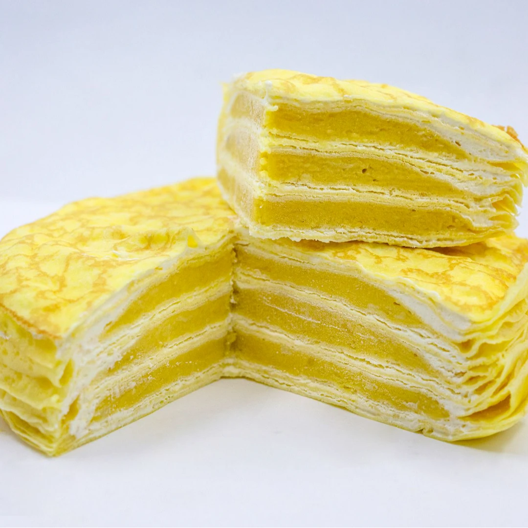【手刺】榴莲千层蛋糕单盒400g-冷冻储存