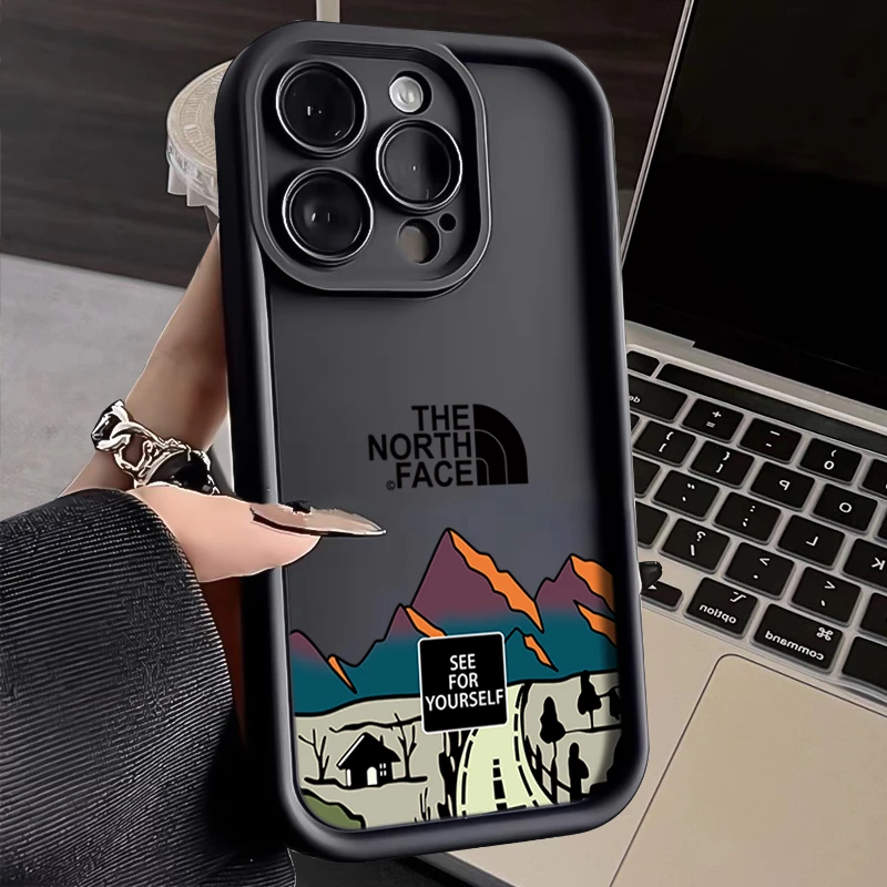 加州公路iphone15苹果手机壳14promax新款13pro防摔12高级11北面