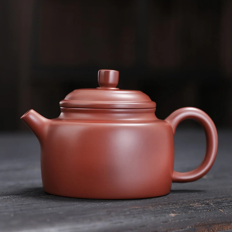 勋陶-朱泥大红袍德钟壶180毫升（吴成志）B5家用大容量茶壶