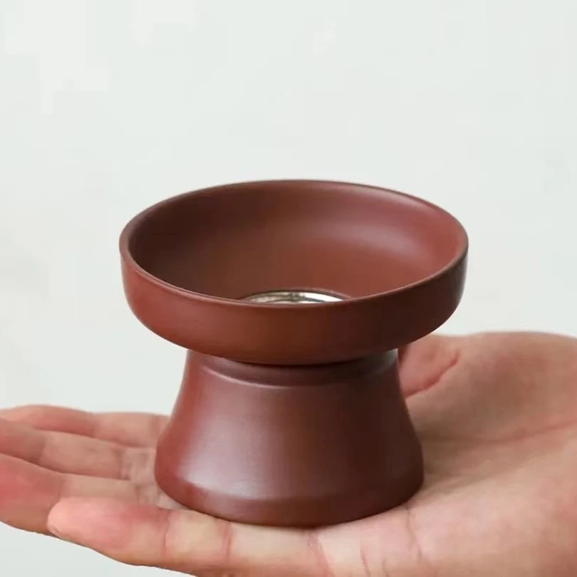 勋陶-朱泥大红袍茶漏茶滤（圣龙）G52