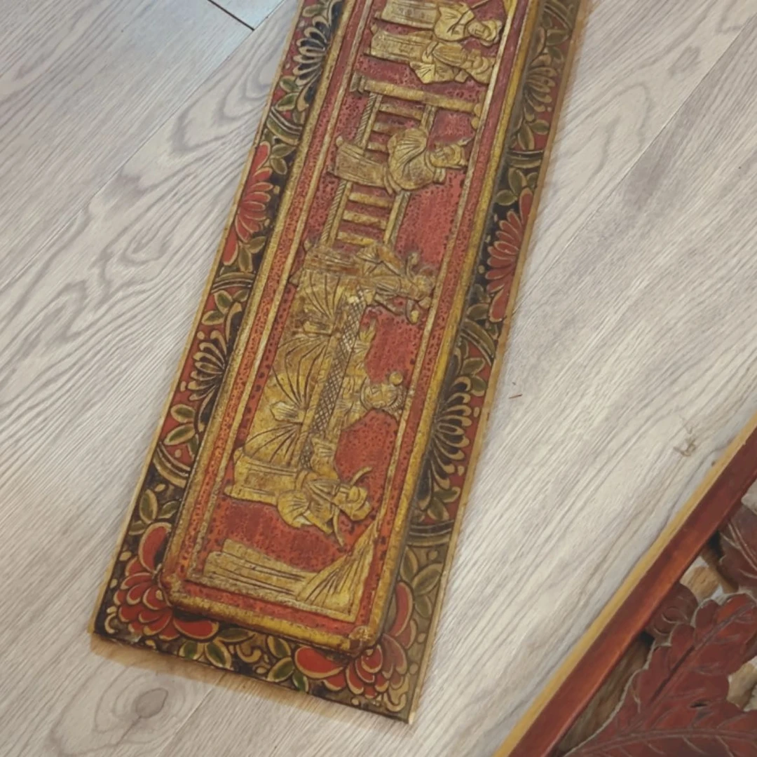 【闪购商品】雕刻木材玉**涛