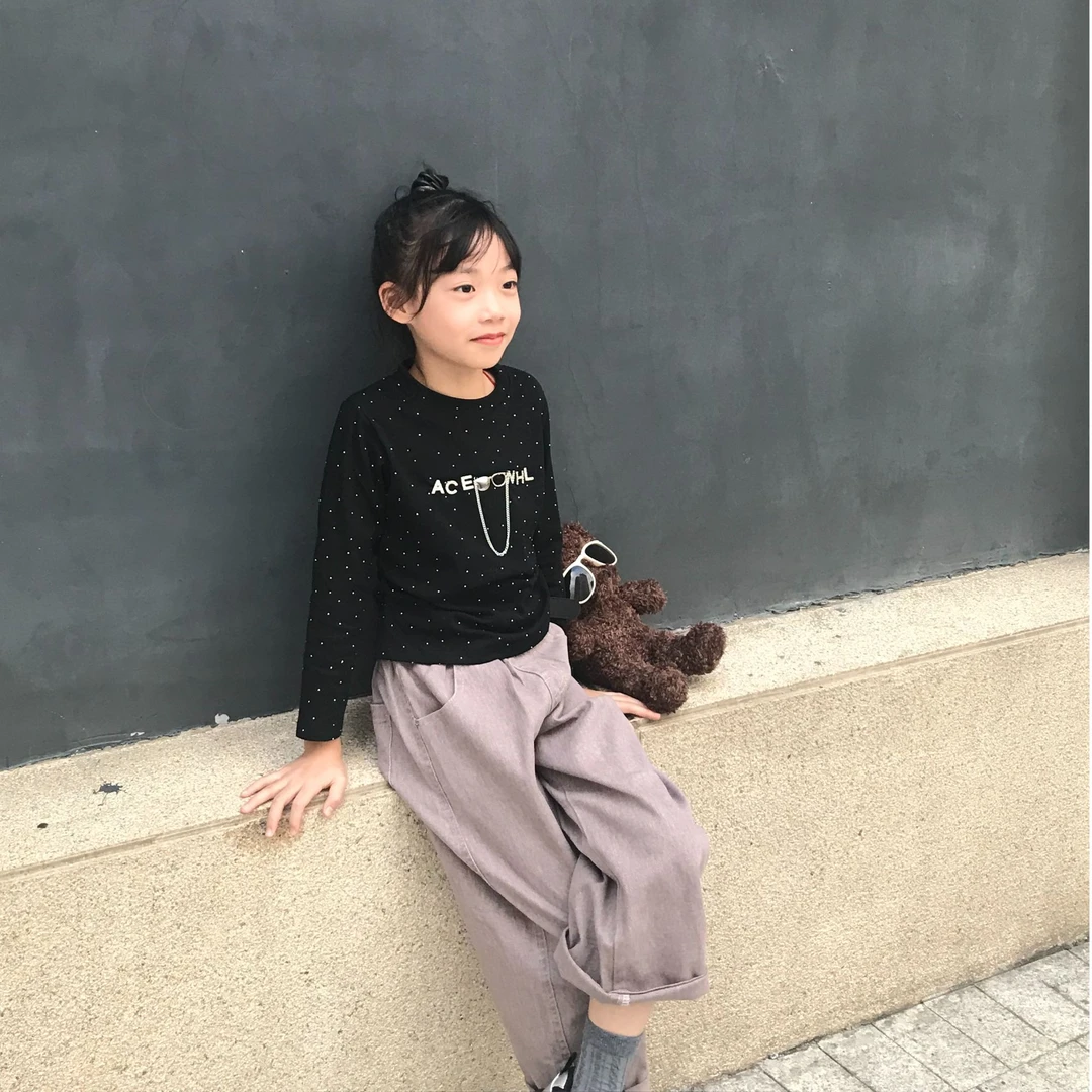 「小鱼YoYo」女童春装 2025年新款休闲时尚洋气 中大童春款时髦上衣