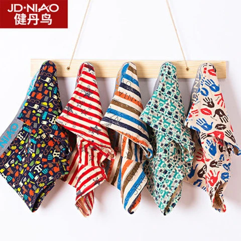 健丹鸟男士内裤棉制平角裤透气印花高档内裤潮流内裤男款无痕内裤