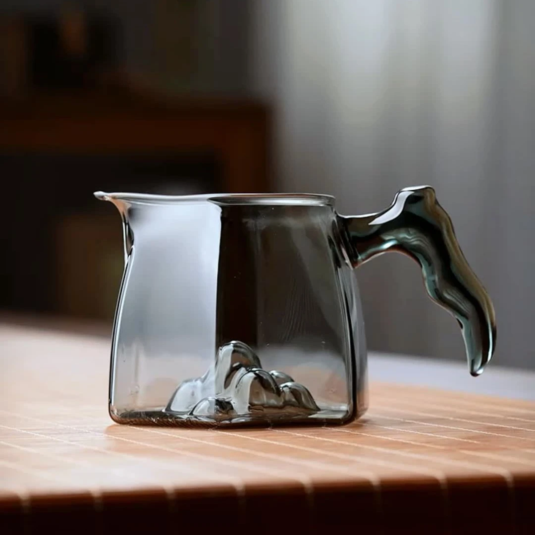 全度公道杯创意玻璃公杯透明匀杯分茶器家用功夫茶道