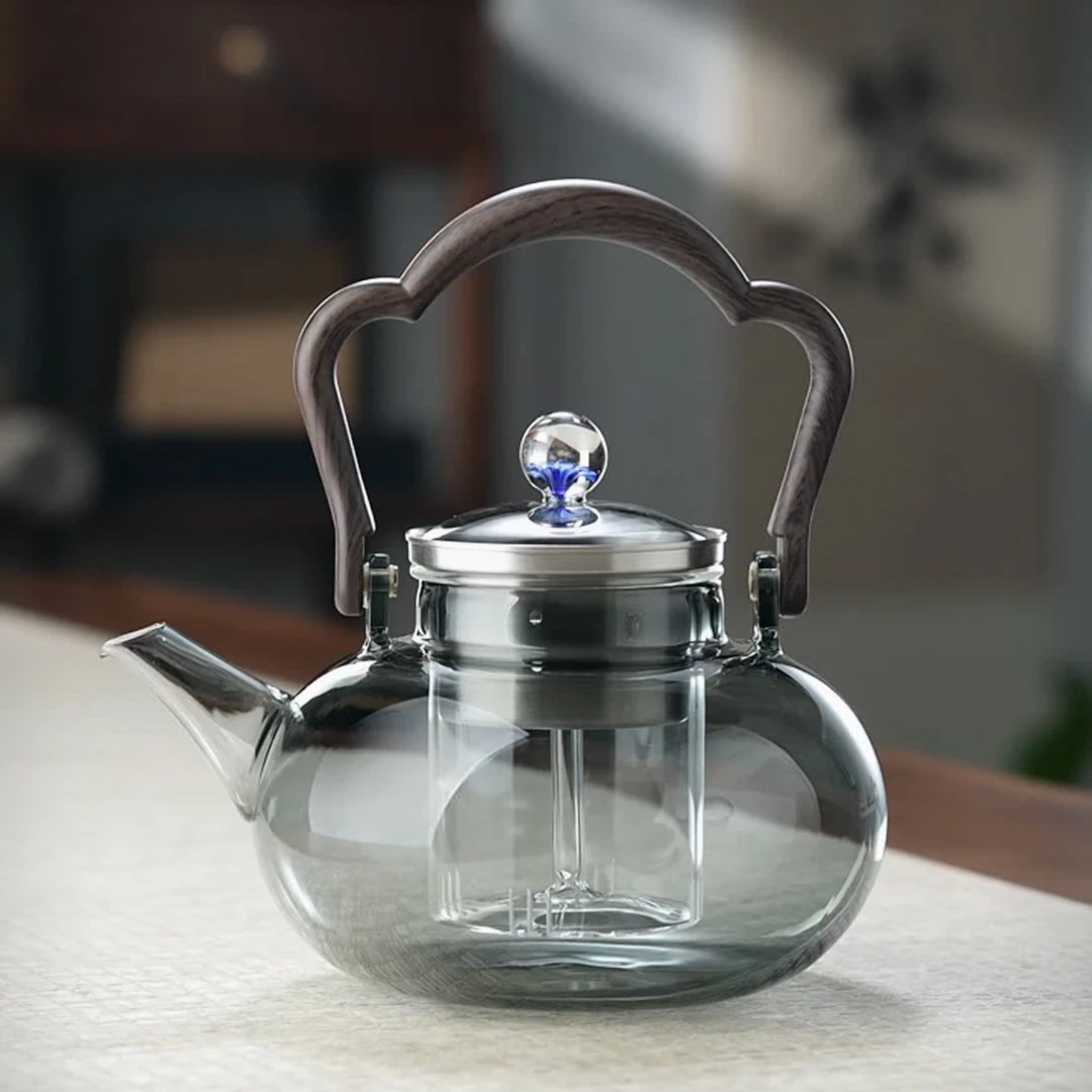玻璃茶壶加厚耐高温大容量煮茶器电陶炉家用提梁壶烧水壶泡茶专用