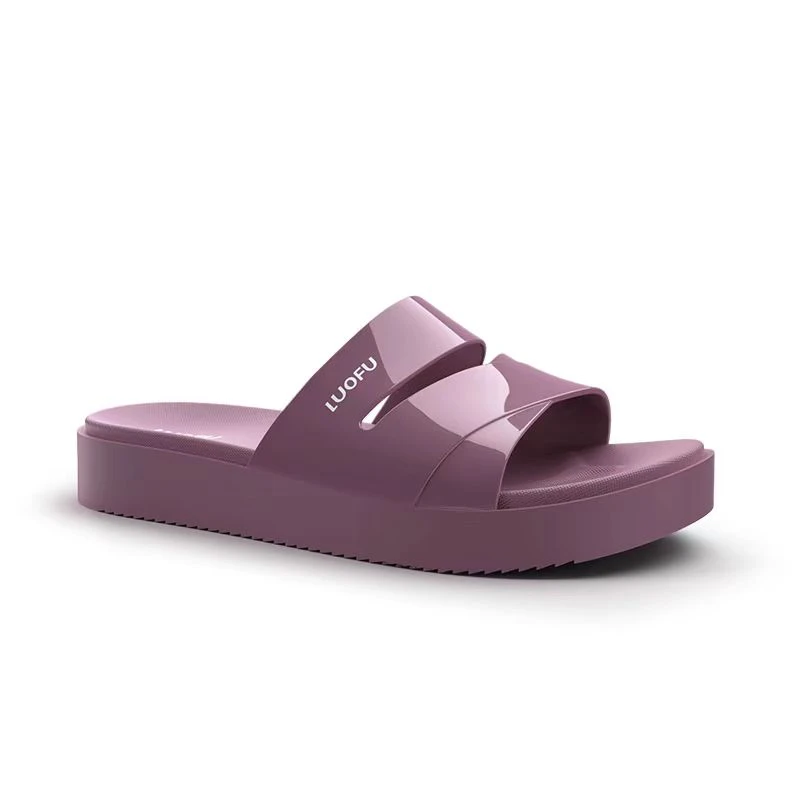 LuoFu室内外两穿拖鞋可水洗拖鞋休闲凉拖沙滩舒适防滑耐磨厚底女