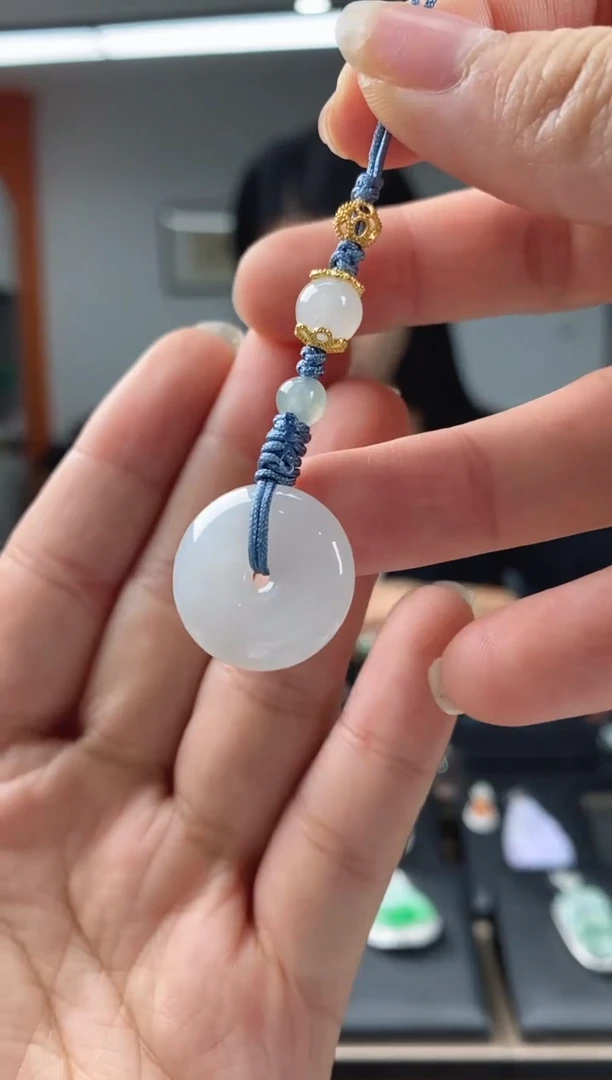 【闪购商品】翡翠吊坠(不含链)未镶嵌翡翠手机挂