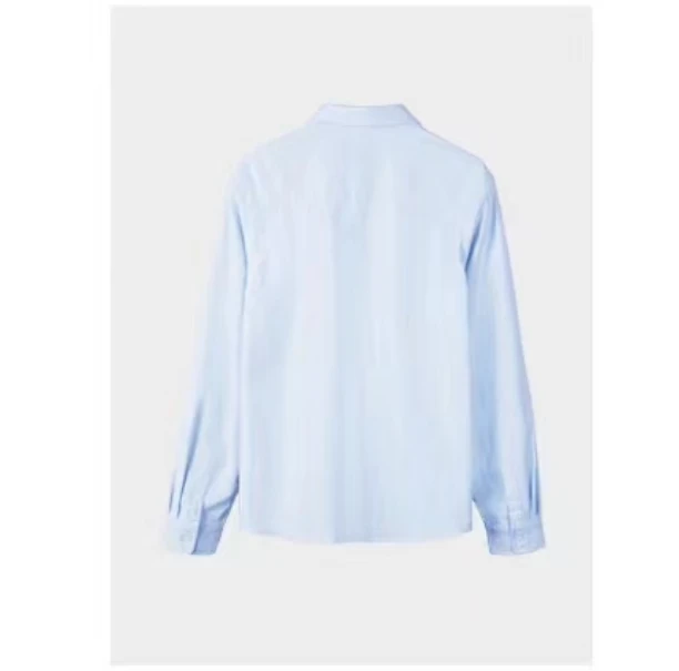 大庆仓 儿童衬衫 纯色蓝色 库位 A5-18