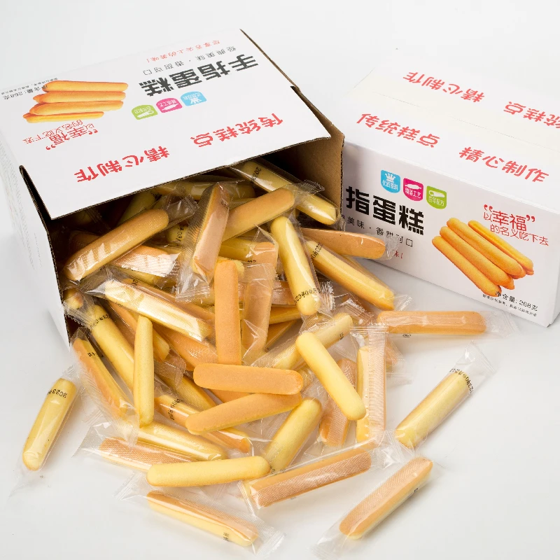 【多果妈妈】手指蛋糕儿童小蛋糕独立小包装早餐糕点前台点心零食