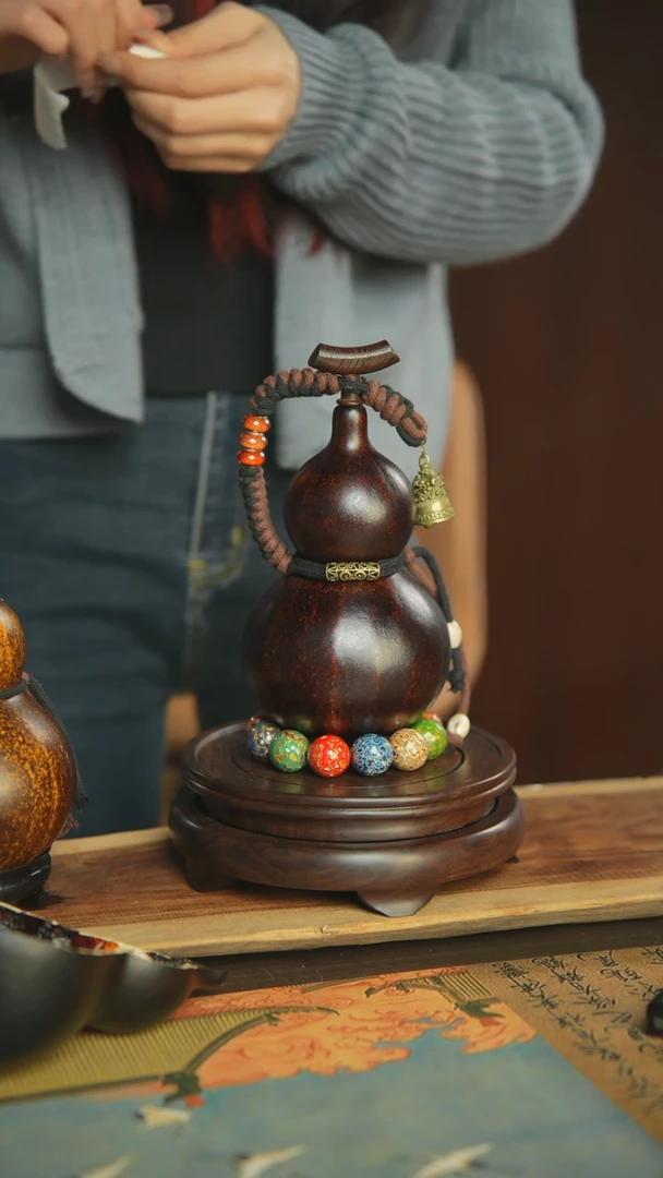 【闪购商品】229号500ml非遗大漆酒葫芦