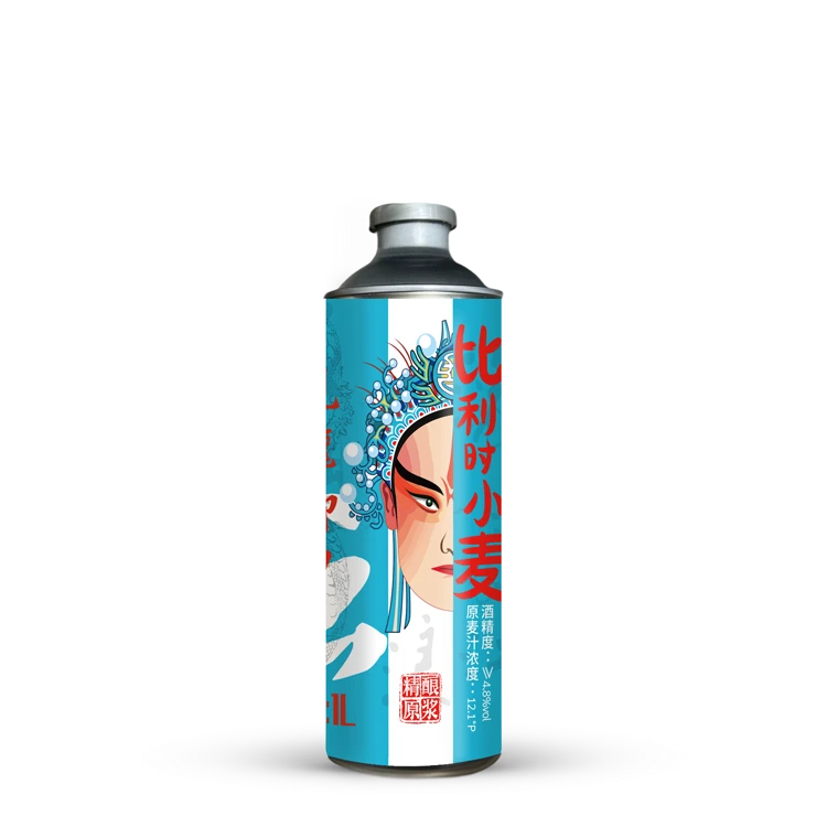 WEWO/微沃精酿原浆啤酒 比利时小麦 白啤1L*6