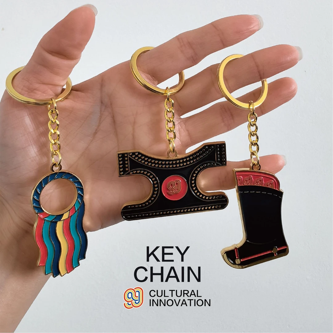 99号原创蒙古博克系列锌合金钥匙扣