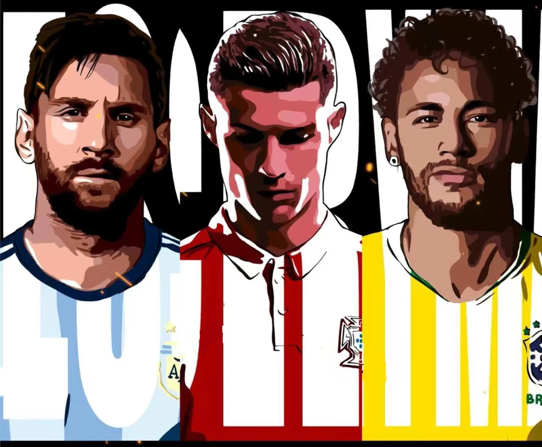 （碰一碰）足球周边海报 寻找签名球衣icons,em(代拆)