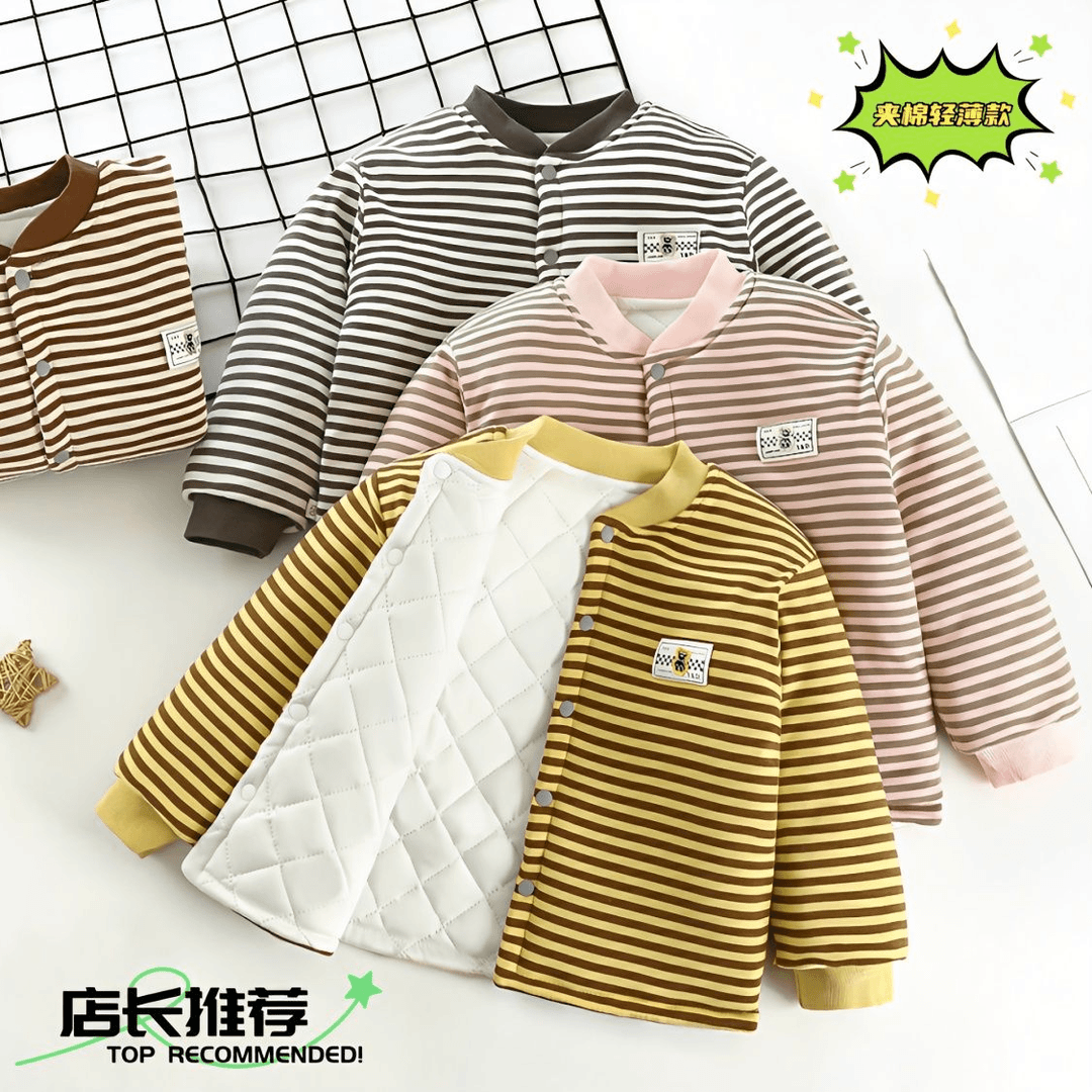 新品巴拉巴拉冬季儿童棉袄内胆三层加厚加棉校服神器宝宝男女童婴