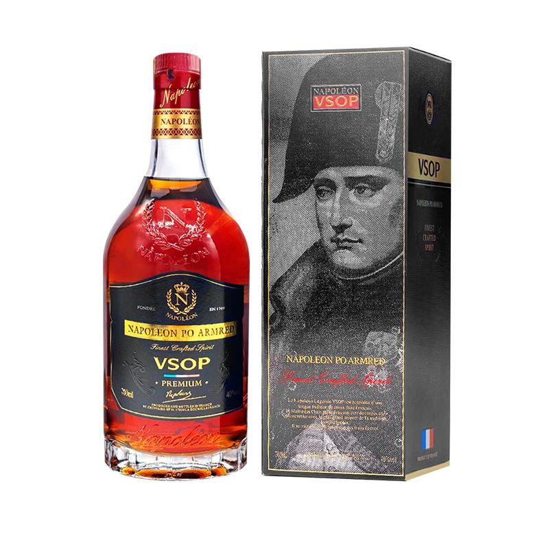 【酒水节】VSOP白兰地700ml法国原瓶进口优质纯酿酒庄直供进口洋酒