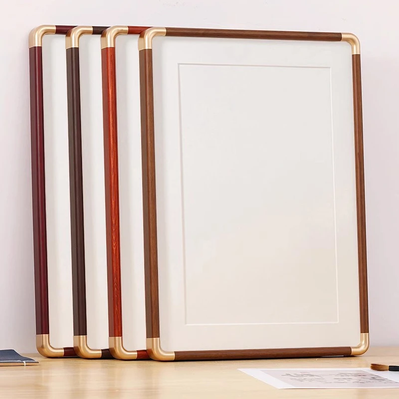 十字绣框边框自装裱架裱画框挂墙钻石框相框装裱外框60X80cm