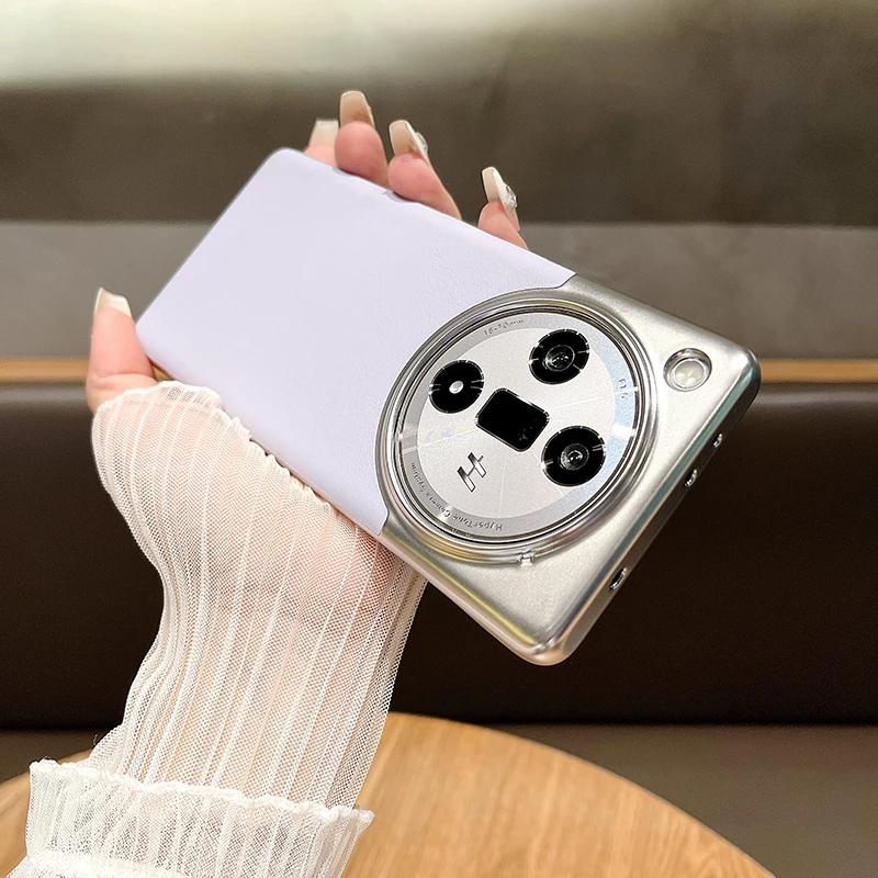 适用oppofindx7手机壳素皮oppo保护套findx7ultra新款6高级感男女