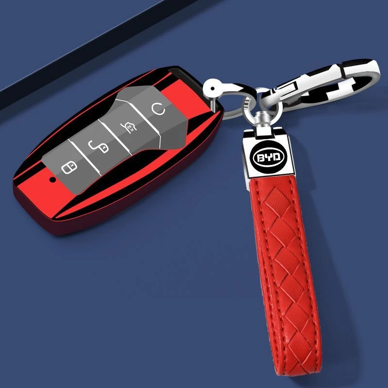 比亚迪宋pro钥匙套2021款唐dm秦PLUS壳宋MAX汉新能源车高档男女扣