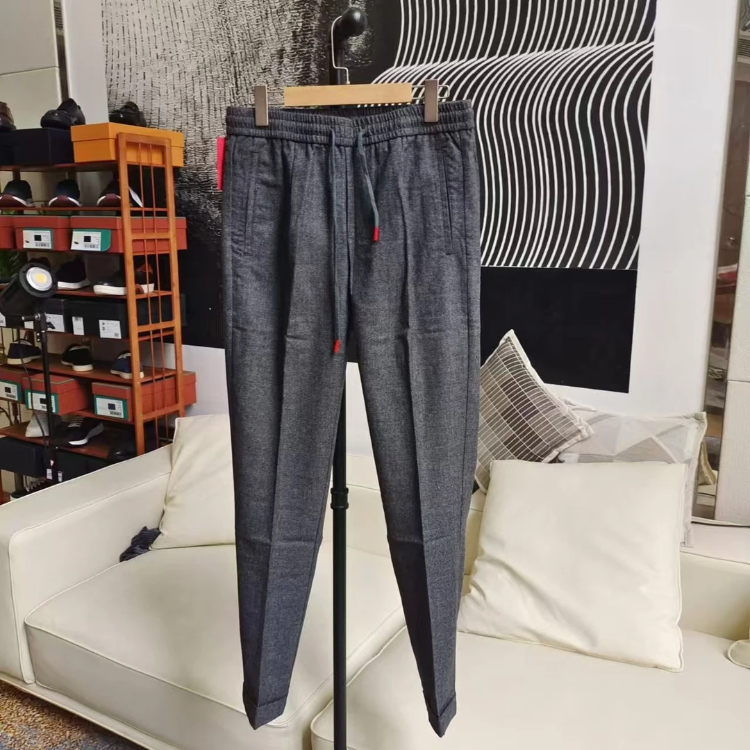 【正经小郑-孤品】奇顿男士双色休闲长裤